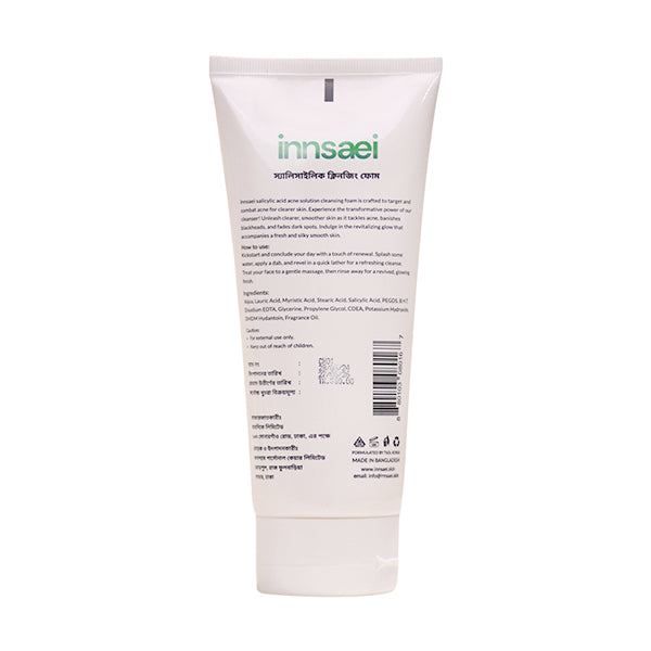 Innsaei Salicylic Acid Acne Solution Cleansing Foam 150ml