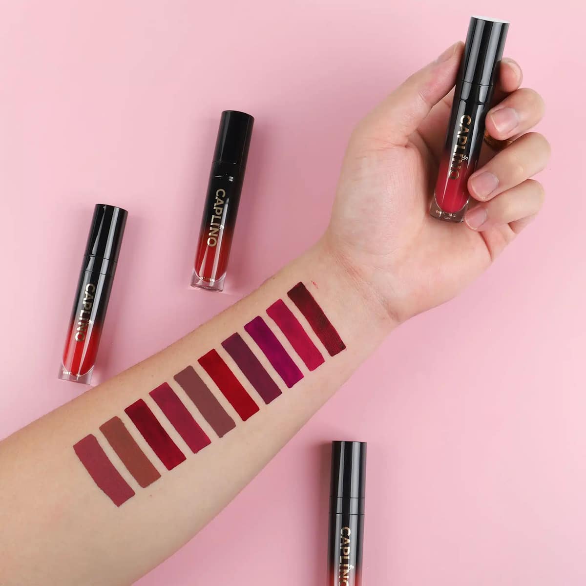 CAPLINO Liquid Matte Lipstick – Nude Glow 10