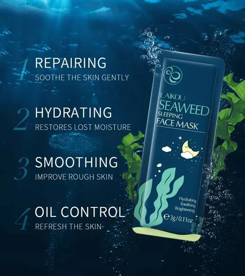 Laikou Seaweed Sleeping Face Mask 3g