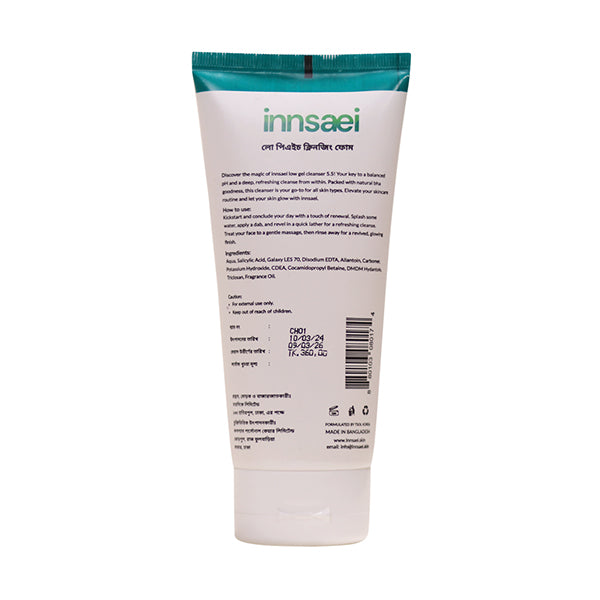 Innsaei Low Ph Daily Gel Cleanser 5.5 150ml