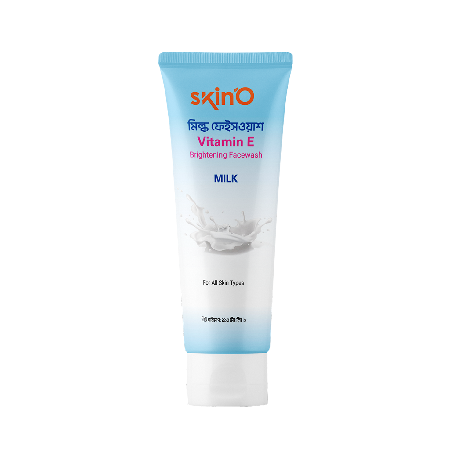 SkinO Vitamin E Brightening Facewash (Milk) 110 ml