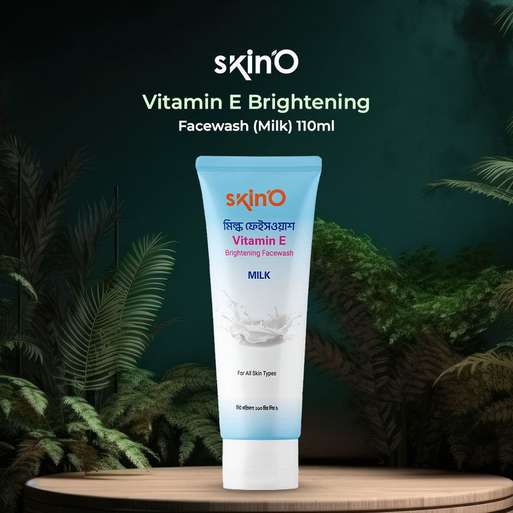 SkinO Vitamin E Brightening Facewash (Milk) 110 ml