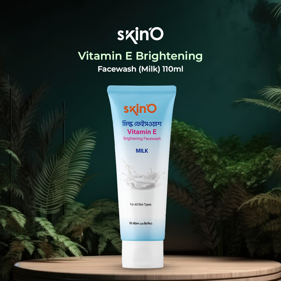 SkinO Vitamin E Brightening Facewash (Milk) 110 ml