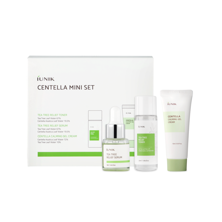 IUNIK Centella Mini Set - 3pcs