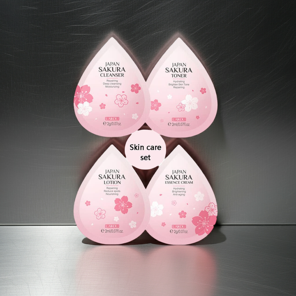 Laikou Japan Sakura Skin Care Set (mini) – 4pcs